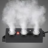 FITNATE Nebler Ultraschall Vernebler 3 Kopf mit schwebender, 7-Farbiger LED und...