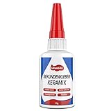 Sekundenkleber für Keramik & Porzellan 35g, Extra stark Keramikkleber,...
