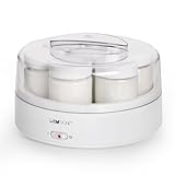 Clatronic® Joghurtbereiter | Joghurt selber machen | inkl. 7 Gläser mit...
