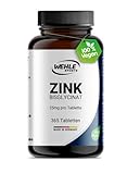 Wehle Zink Tabletten 365 hochdosiert (25mg pro Tablette) Mehrfacher...