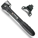 SKS GERMANY TWINJEX Minipumpe, Luftpumpe Fahrrad, inkl. Pumpenhalter...