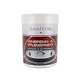 SANTOS Einbrenn- & Pflegepaste - Guss- & Schmiedeeisen - 250ml - Pflege & Schutz...