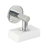 WENKO Turbo-Loc Magnet-Seifenhalter Glänzend, hochwertige Seifenablage für die...