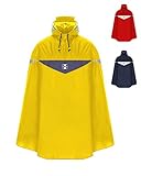 HOCK Premium Fahrrad Regenponcho 'Super Praktiko' mit Lüftung und seitlicher...
