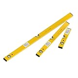 STABILA Wasserwaage im Set - PRIME SET 70-3-teiliges Wasserwaagen Set: 100 cm /...