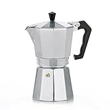 kela Espressokocher für 6 Tassen, Espressokanne 300ml, Kaffeekocher Aluminium,...