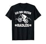 Lustiger Radfahrer Spruch Selten Radlos Mountainbike E-Bike T-Shirt