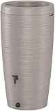 Regenwassertank 240 L Regentonne Wasserbehälter in 3 Farben mit Wasserhahn Set...
