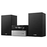 Philips TAM3205M2 HiFi Mikromusik-Anlage, Bluetooth-fähig, CD-Player, USB,...