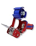 gws Packband Industrie Abroller in Rot-Blau, qualitativer Paketbandroller, für...