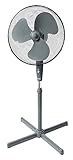 Bestron Standventilator mit drei Geschwindigkeitsstufen, Ventilator mit 75°...