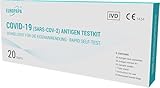 EUROPAPA® 20x Corona Laientest Selbsttest Covid-19 Antigentest auf SARS-CoV-2...