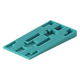 wolfcraft Set Abstandkeile aus Kunststoff I 8648000 I 120 Kunststoffkeile –...