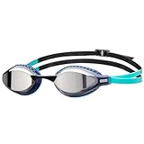 Arena Air-Speed Mirror Schwimmbrille für Erwachsene, Schwimmbrille mit Großen...