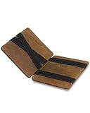 Lederhand® Magic Wallet 2.0 – Echtleder Geldbörse handgemacht für Herren...
