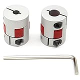Befenybay 2PCS 5 mm bis 8 mm Aluminiumpflaume Flexible Wellenkupplung D20 L25...