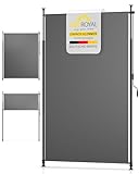 Sol Royal Klemmmarkise Senkrechtmarkise außen – Vertikalmarkise 150x310cm...