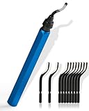 Acual Entgrater Werkzeug, Universal Entgratwerkzeug 360°drehbar, Mit 10...