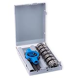 GSR PROFI Schneideisen-Set 8-tlg. M3–M12 | HSS-G Gewindeschneider für...