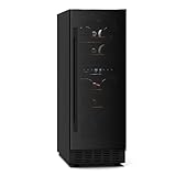 Klarstein Velaire Weinkühlschrank 2 Zonen - 17 Flaschen, 5-22°C, Touch, LED,...