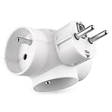 EMOS - 3X French-Steckdosenadapter für Innenbereich (IP20) - Belastung max. 250...