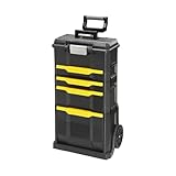 Stanley Rollende Werkstatt aus Metall-Kunststoff 1-79-206 / Werkzeugwagen leer...