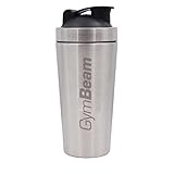 GymBeam Edelstahl Shaker - 750ml Proteinshaker, leicht, langlebig, keine...