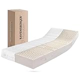 RAVENSBERGER Latexmatratze Ravo-Relax - Härtegrad H3, mittelfest - 90 x 200 cm,...