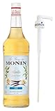 Monin Vanille Light 1x1l mit Pumpe