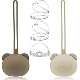 5 Stück Schnullerbox,2 Stück Silikon Schnulleraufbewahrung und 3 Stück...