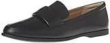 Amazon Essentials Damen Loafer mit weicher Mokassin-Zehenpartie, Schwarz...
