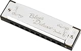 Fender Blues Deluxe Mundharmonika, Hochwertige Blues Harp mit warmem Sound,...