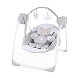 Ingenuity, tragbare Babyschaukel, Cuddle lamp - mit Melodien, Zeit- und...