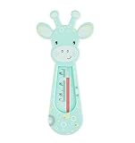 Babyono Badethermometer für Kinder, Giraffe, Türkis, 1 Count (Pack of 1)