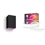 Philips Hue White & Color Ambiance Resonate Outdoor Wandleuchte (1.180 lm) &...