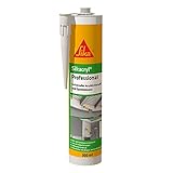 Sika – Acryldichtstoff – Sikacryl Professional Weiß – ideal für Dicht-...