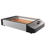 Taurus – Flachtoaster Neptuno Legend 1000W | 25x20 cm Toastfläche | 3...