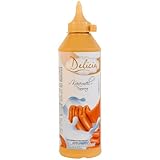 'Karamell' Dessertsauce | Verführerischer Topping in einer 600g - Flasche |...