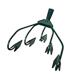 AGROHIT Gartenhacke mit 5 Zinken, Pflanzharke aus Stahl, Blumenharke mit Ø 2,8...