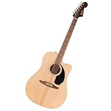 Fender California Debut Redondo Dreadnought mit Cutaway CE-Akustikgitarre,...