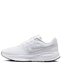 Nike Herren Run Defy Sneaker, White Pure Platinum Black, 45 EU