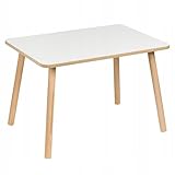 PlayPals Furniture Kindertisch 50 x 70 x 47 cm – Holztisch für Kinderzimmer |...