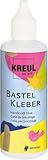 KREUL 49360 - Bastelkleber transparent, 80 ml, auf Wasserbasis,...