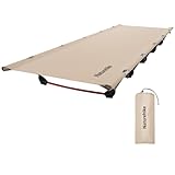 Naturehike Campingbett Ultraleichtes Feldbett Tragbares Faltbares Klappbett für...