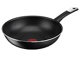 Tefal C38819 Hard Titanium Essential Wokpfanne 28 cm | Antihaftversiegelung mit...