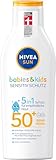 NIVEA SUN Babies & Kids Sensitiv Schutz Sonnenmilch LSF 50+ (200 ml), extra...