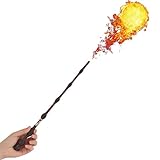 Runto Cosplay Fire-Breathing Wand Electronic Magic Cane School Wand Incredible...