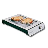 My Wave - Flachtoaster - Für Brot und Backwaren - Flachbett Toaster mit 900W...