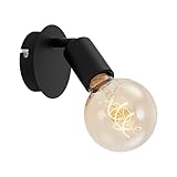 BRILONER - Wandleuchte Innen schwenkbar, Vintage, E27 Fassung, max. 60 Watt,...