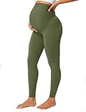 BAYDI Blickdichte Umstandsleggings High Waist Umstandshose Damen Schwangerschaft...